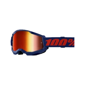Strata 2 Goggle Navy - Mirror Red Lens