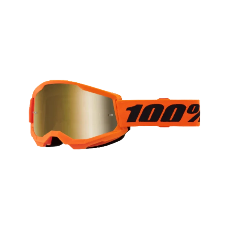 Strata 2 Goggle Neon Orange - Mirror True Gold Lens