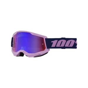 Strata 2 Goggle Purple - Red/Blue Mirror  Lens