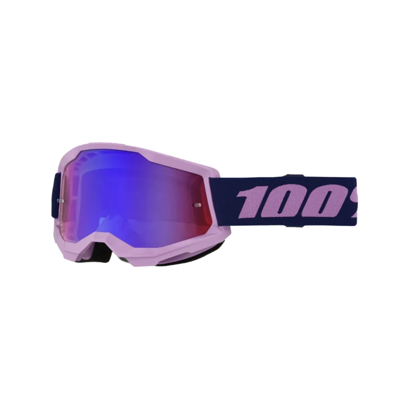 Strata 2 Goggle Purple - Red/Blue Mirror  Lens