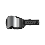 Strata 2 Junior Goggle Black - Mirror Silver Lens