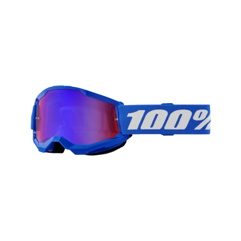 Strata 2 Junior Goggle Blue - Red/Blue Mirror  Lens