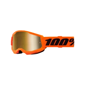 Strata 2 Junior Goggle Neon Orange - Mirror True Gold Lens