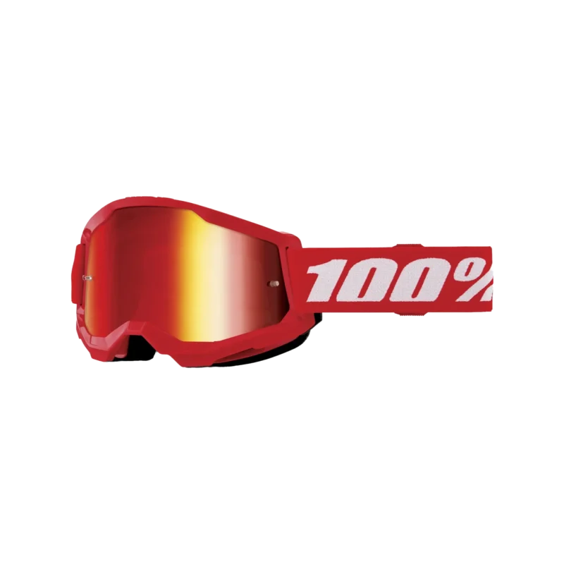 Strata 2 Junior Goggle Red - Mirror Red Lens