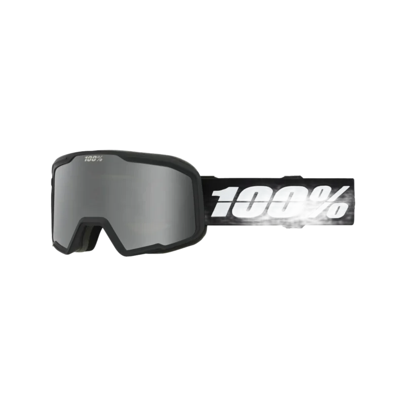 Valnor Goggle Black/Silver - Silver Mirror Lens