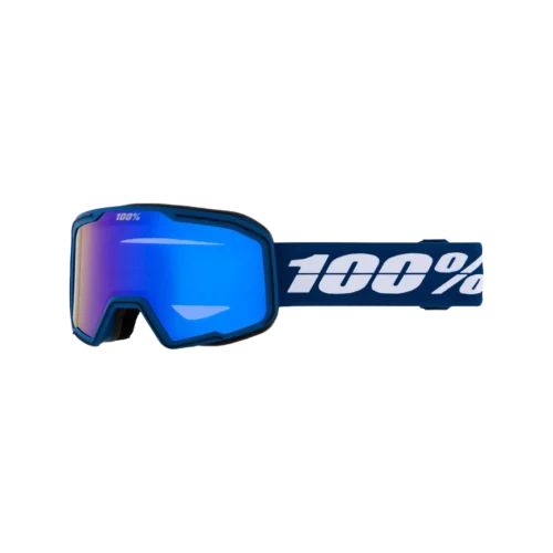100 valnor goggle dark teal blue mirror lens blau 1