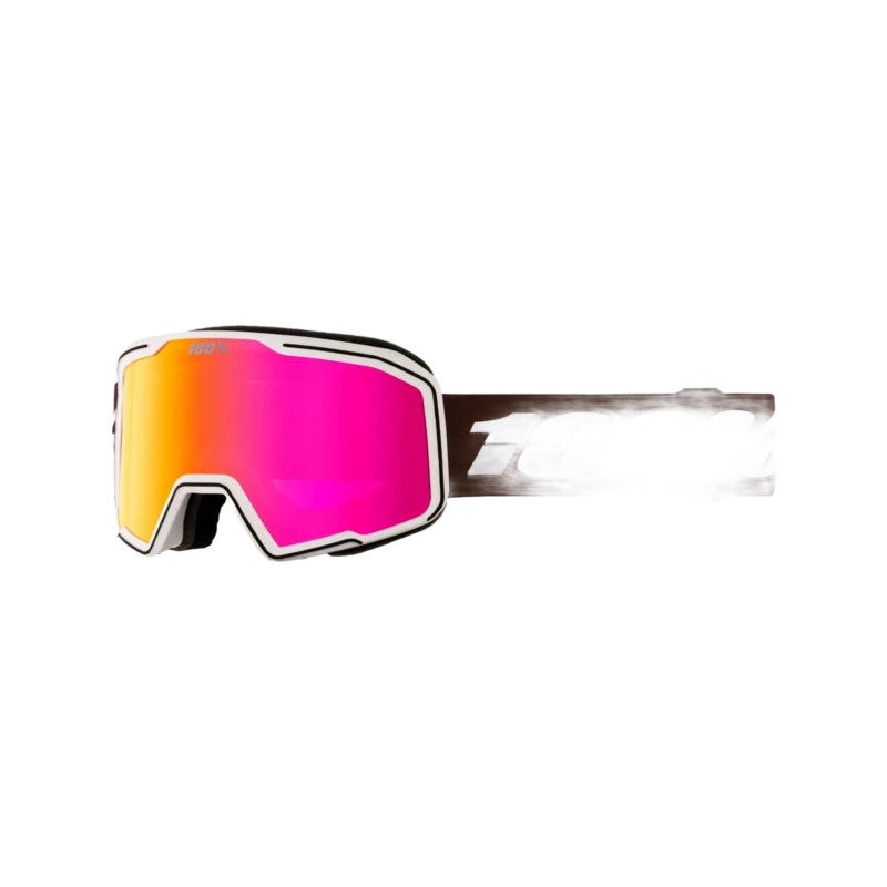 Valnor Goggle White Chocolate - Dark red Mirror Lens