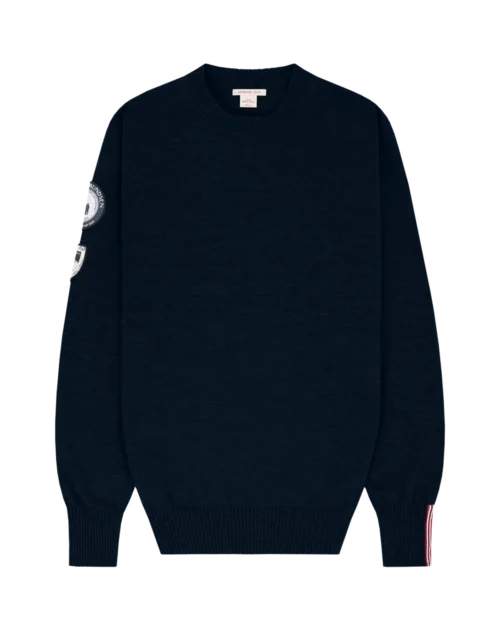 Amundsen amundsen peak crew neck mens faded navy n