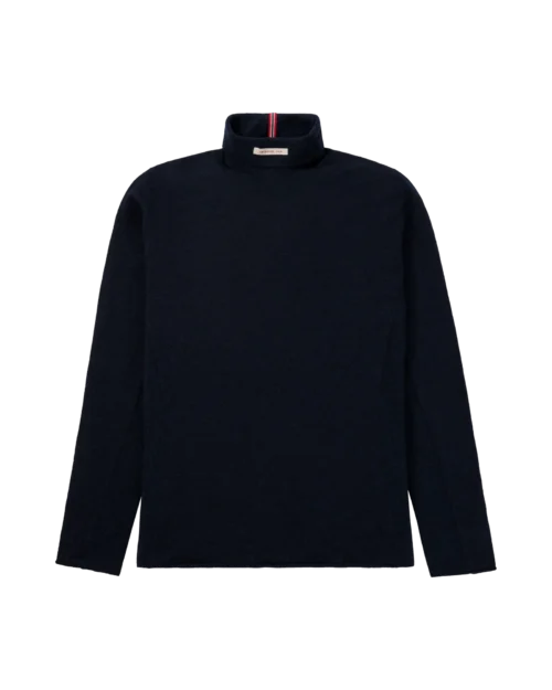 Amundsen boiled turtle neck women faded navy 1