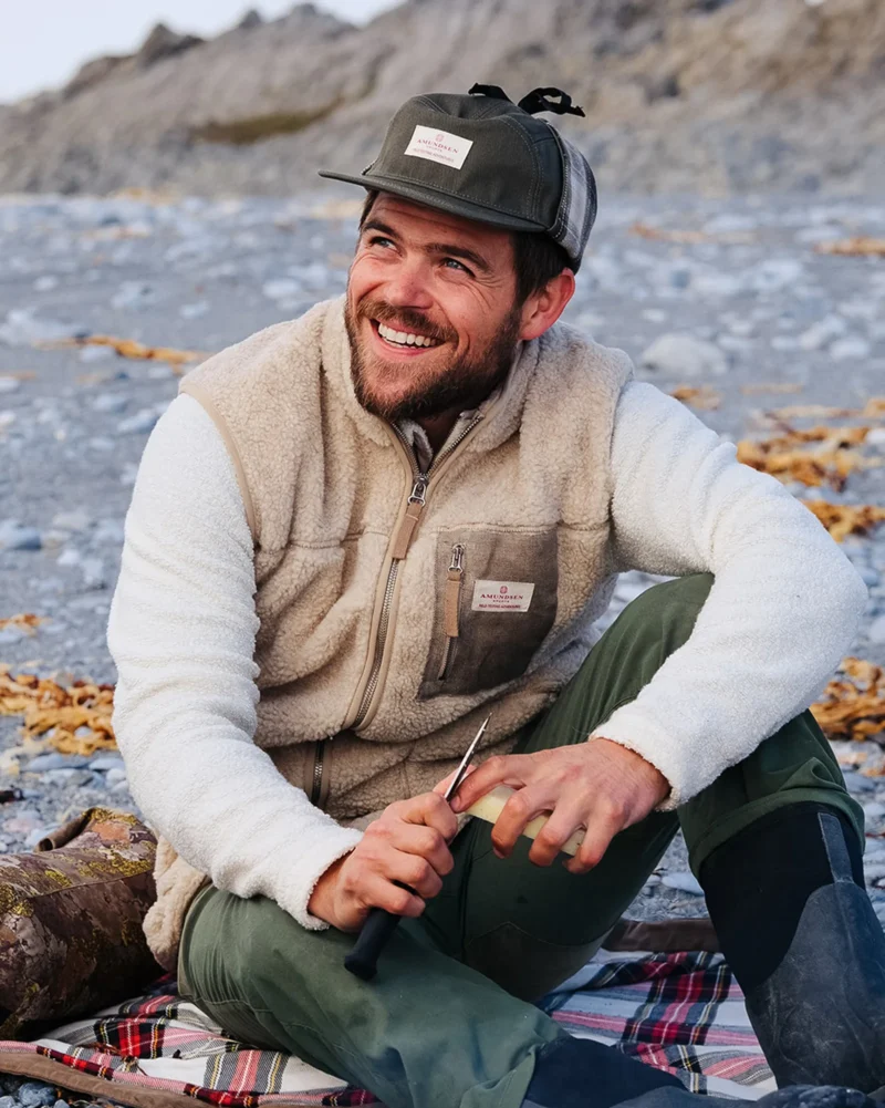 Heroes Wool Fleece Vest Mens