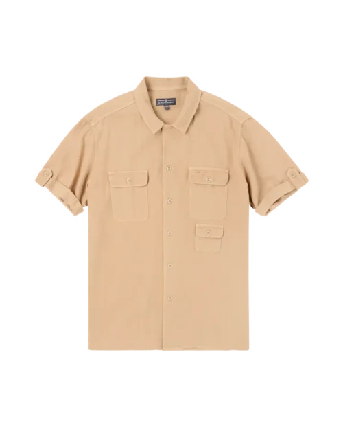 amundsen-traveller-s-linen-ss-men-khaki-1-1 Amundsen traveller s linen ss men khaki 1