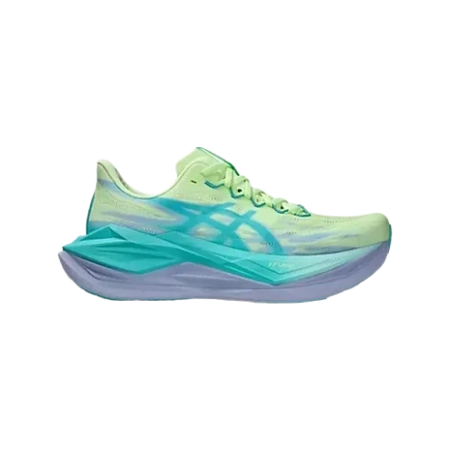 Asics superblast 3 unisex illuminate yellow energy aqua 1