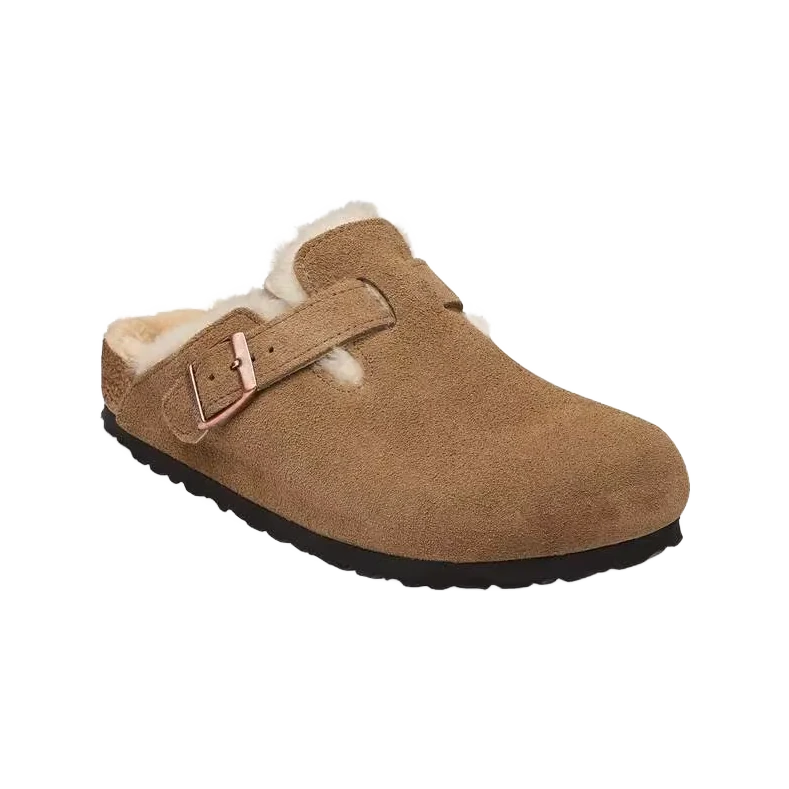 Boston Lammfell - Veloursleder (normal)