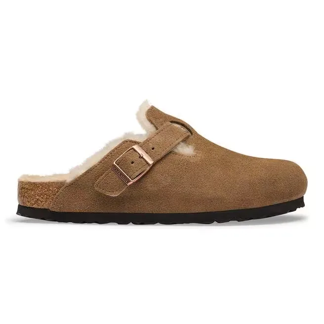 Boston Lammfell - Veloursleder (normal)