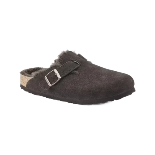 Boston Lammfell - Veloursleder (schmal)