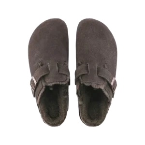 Boston Lammfell - Veloursleder (schmal)