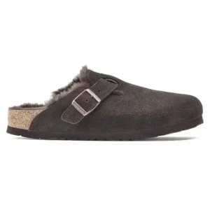Boston Lammfell - Veloursleder (schmal)