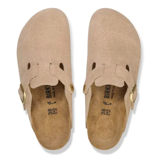 Boston Veloursleder (schmal)