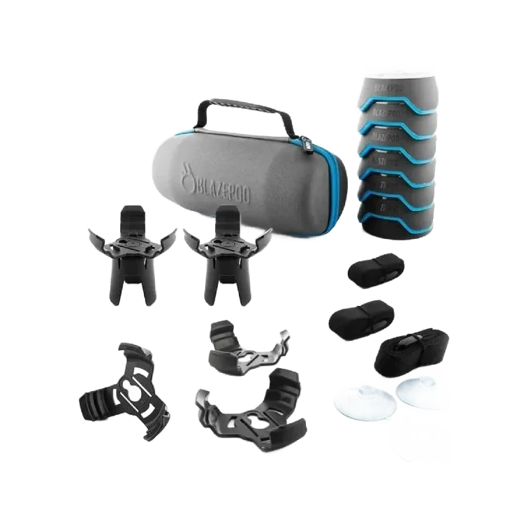 Podbase Bundle (Blazepod Trainer Kit, 3x Functional Adapter Kit, 6x Podbase Adapter)