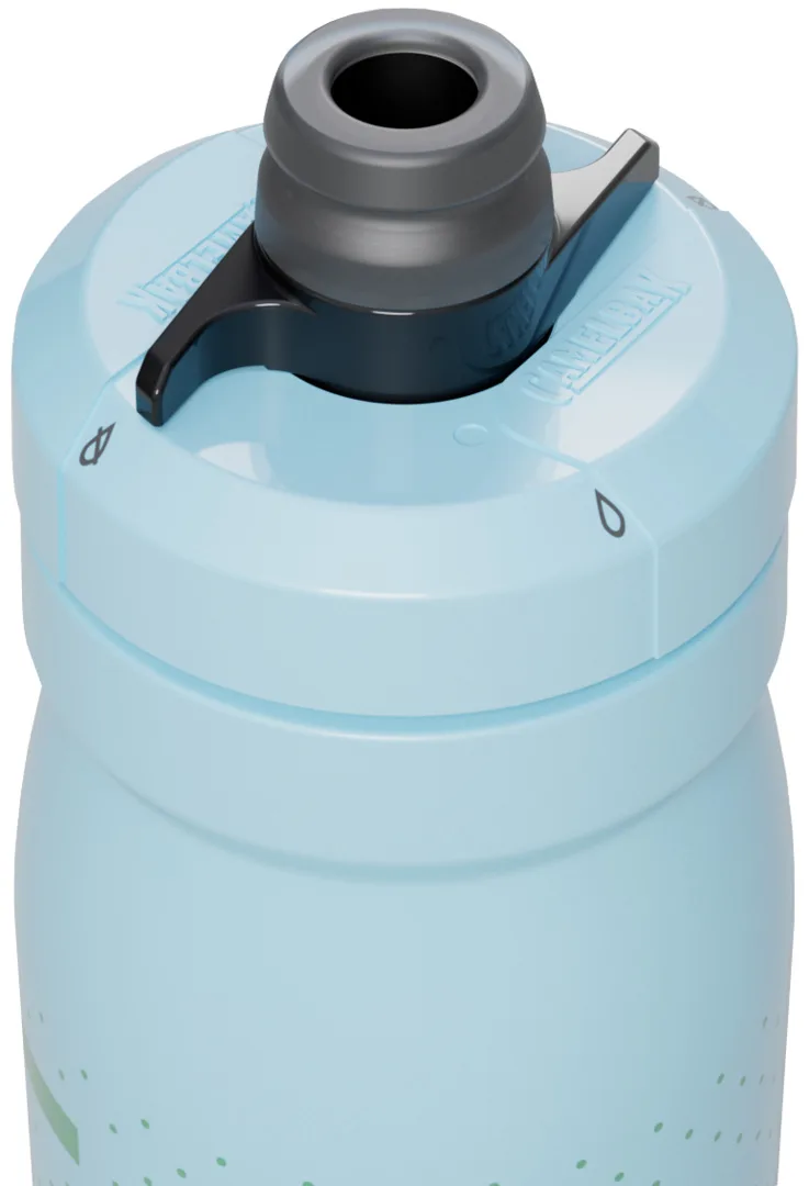 Podium Bottle 0.44l crystal blue