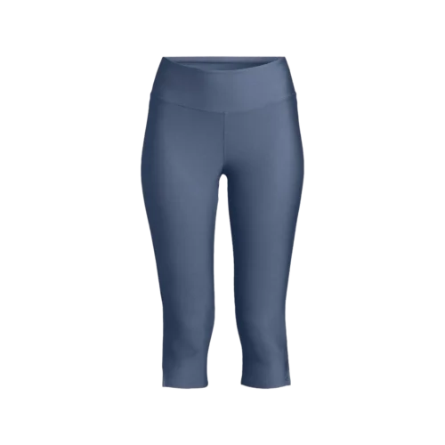 Capri Slit Regular Waist Tights Women