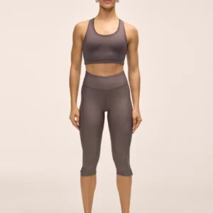 Capri Slit Regular Waist Tights Women