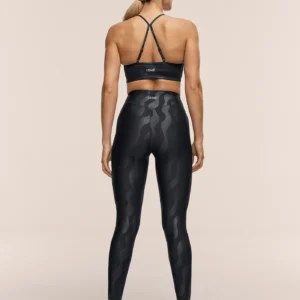 Heat Printed High Waist Tights Women
