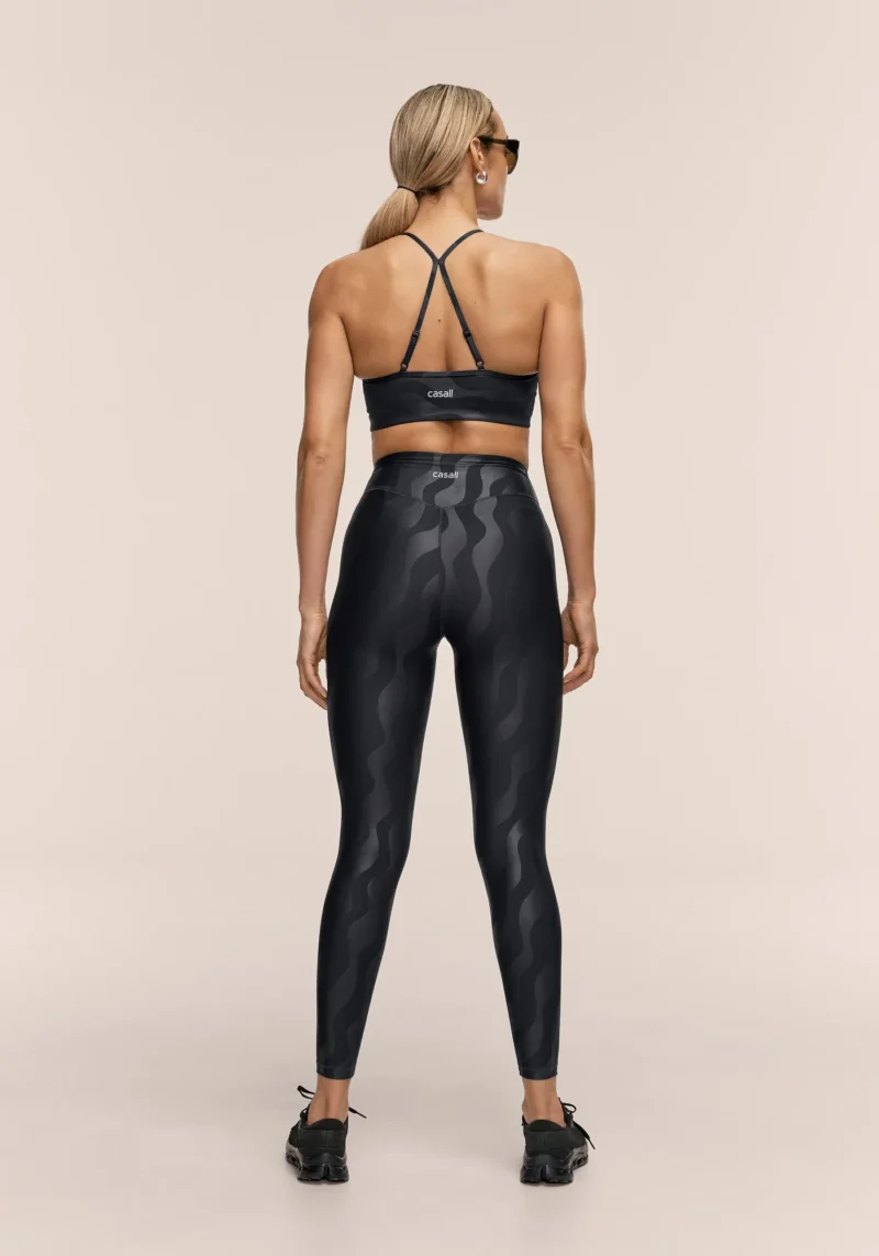 Heat Printed High Waist Tights Women
