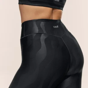 Heat Printed High Waist Tights Women