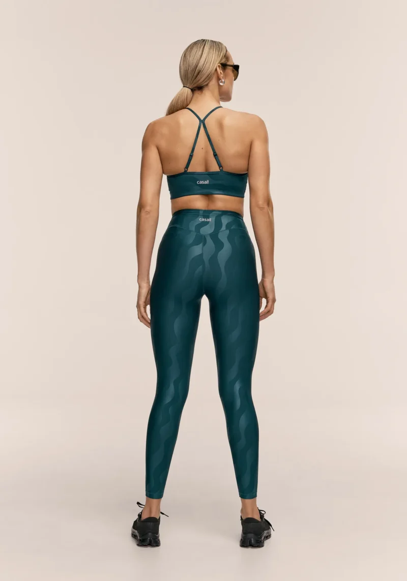 Heat Printed High Waist Tights Women