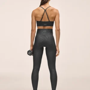 Heat Printed High Waist Tights Women