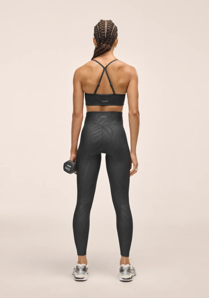 Heat Printed High Waist Tights Women