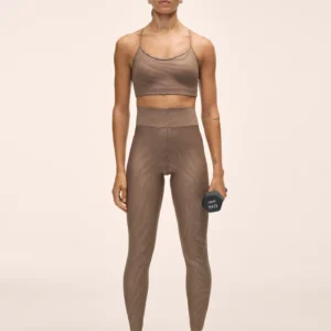 Heat Printed High Waist Tights Women