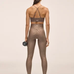 Heat Printed High Waist Tights Women
