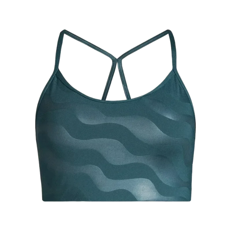 Sleek Strappy Sports Bra Printed Women
