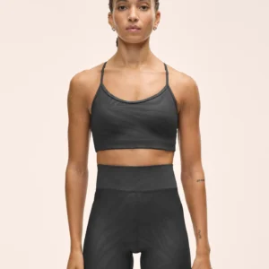 Sleek Strappy Sports Bra Printed Women