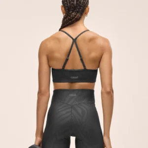 Sleek Strappy Sports Bra Printed Women