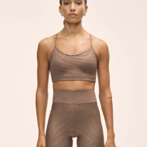 Sleek Strappy Sports Bra Printed Women