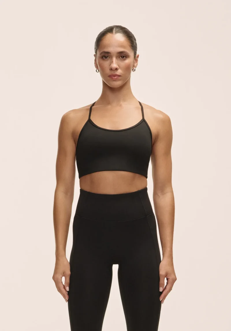 Sleek Strappy Sports Bra Women