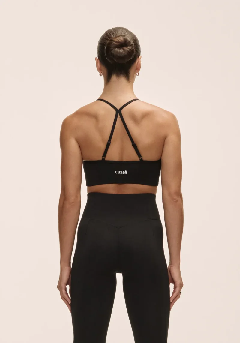 Sleek Strappy Sports Bra Women