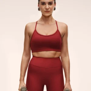 Sleek Strappy Sports Bra Women