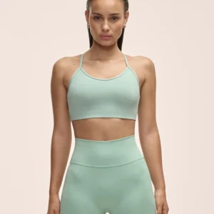 Sleek Strappy Sports Bra Women