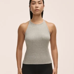 Slim Rib Strap Tank