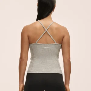 Slim Rib Strap Tank