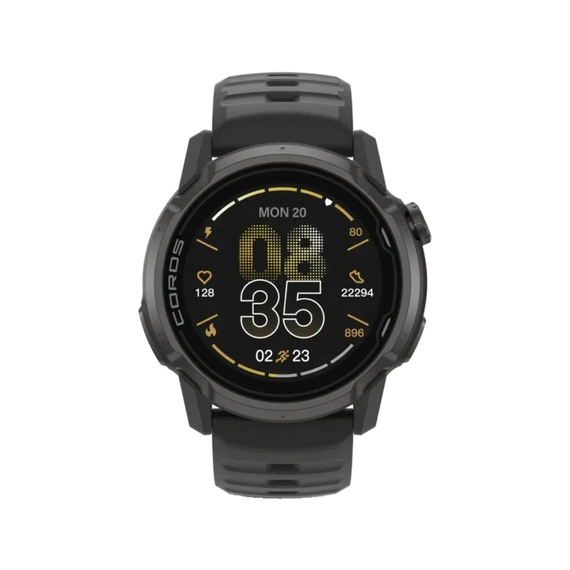 Coros coros apex 4 gps uhr 42mm black mit schwarzem band 1