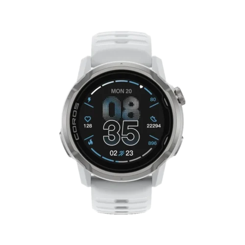 Coros coros apex 4 gps uhr 42mm white mit weissem band 1