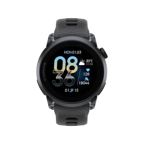 Coros pace 4 aluminium gps uhr crystal black aluminium 1