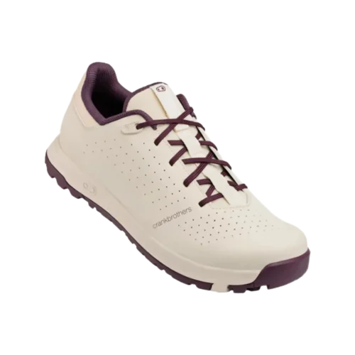 Mallet Trail Schuh Schnürsenkel weiß-violett