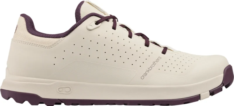 Mallet Trail Schuh Schnürsenkel weiß-violett