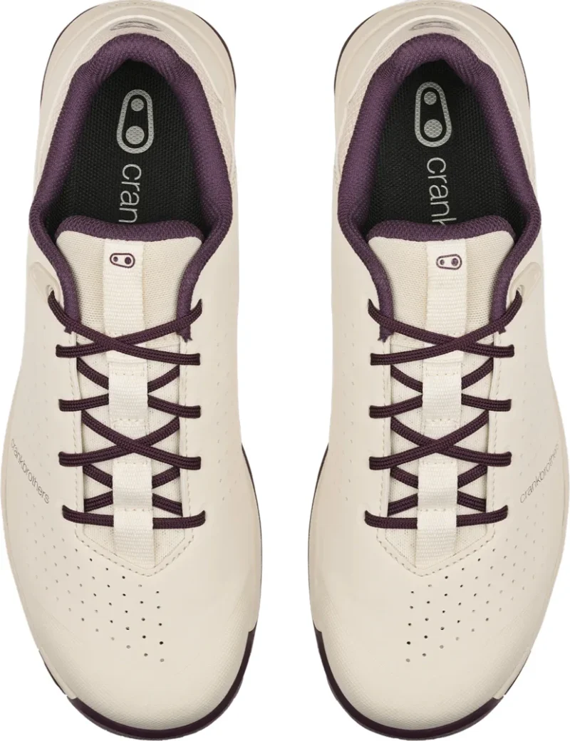 Mallet Trail Schuh Schnürsenkel weiß-violett